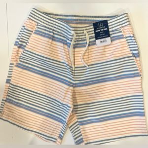 NWT - George Men's Striped "Above The Knee" with Stretch Shorts-Sizes S M